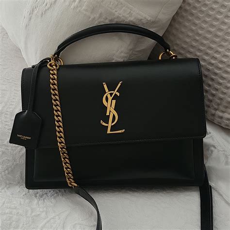 ysl sunset mono bag|ysl sunset bag small.